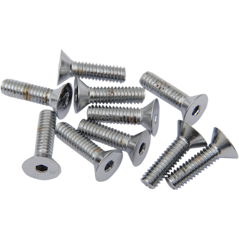 8-32 X 3/4"FLAT HEAD SCREWS (10)