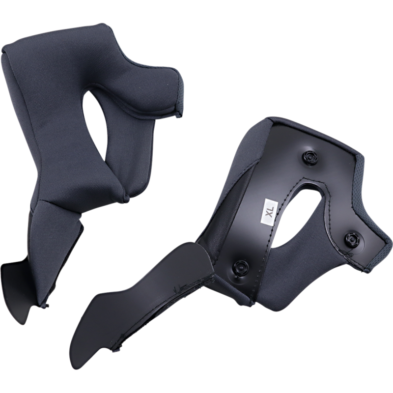 WARRANT CHEEK PADS BLK XL