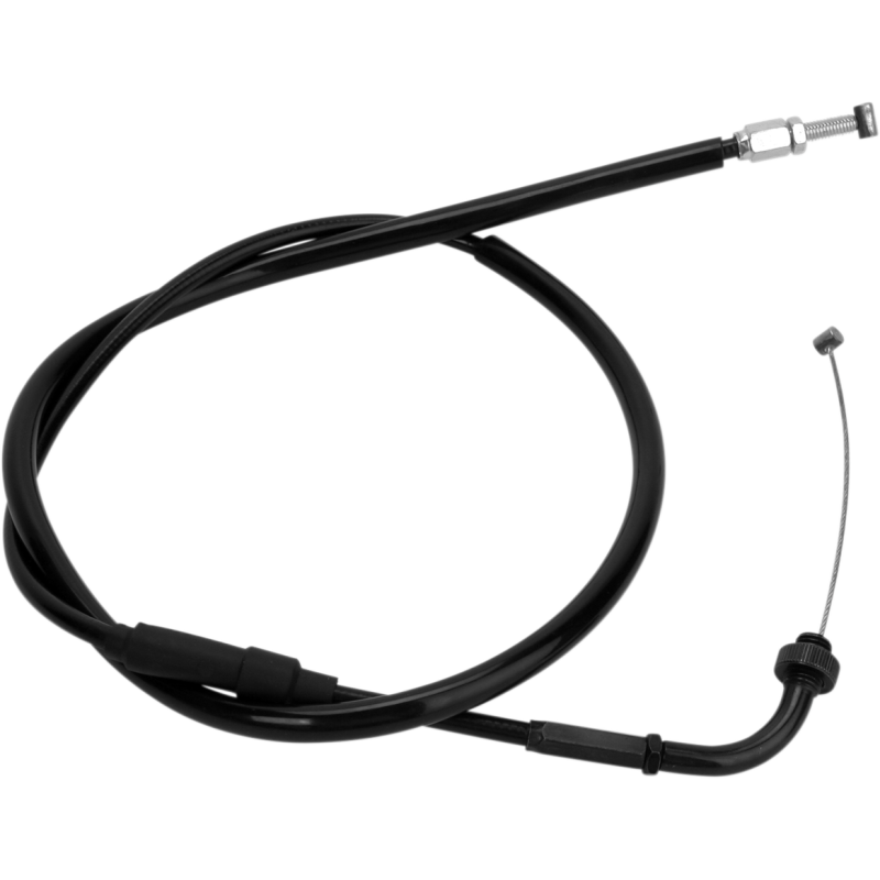 THROTTLE CABLE BLACK VINYL