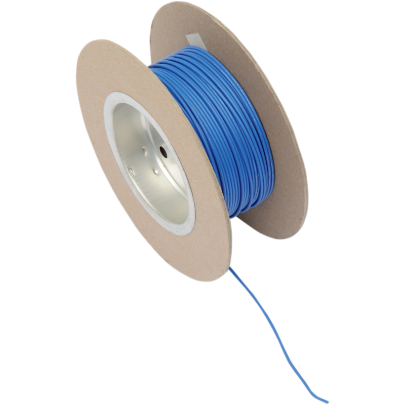 WIRE 18G 100' BLUE