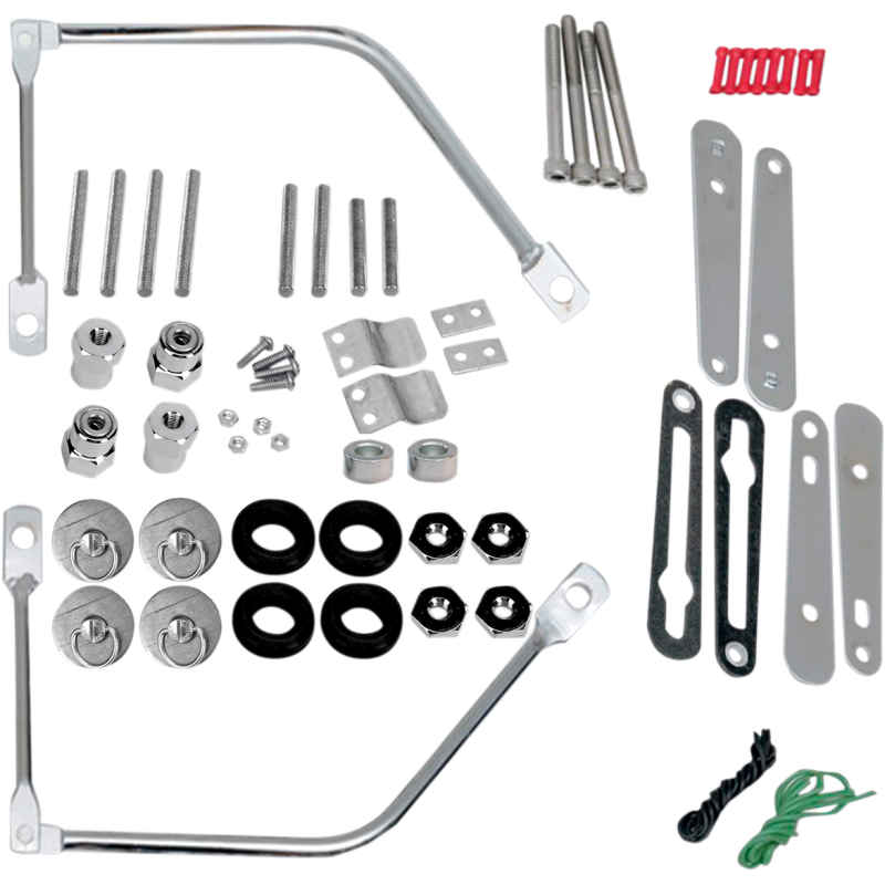 HDSOFTAIL QUICK DET SADDLEBAG COMP KIT