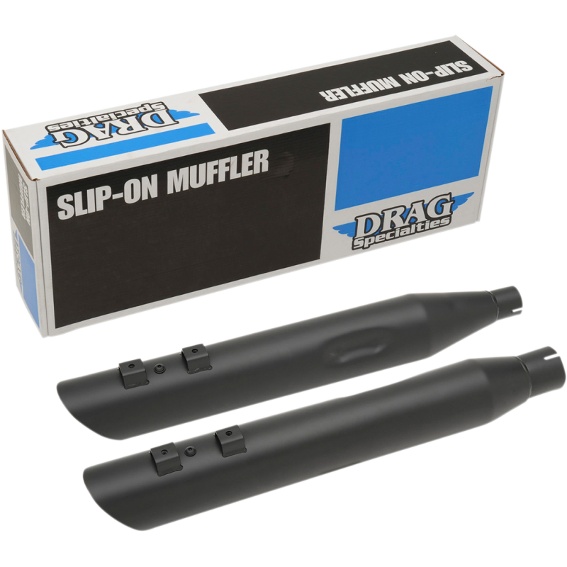 17-19 FLHTMUFFLERS MATTE BLK  4" PR