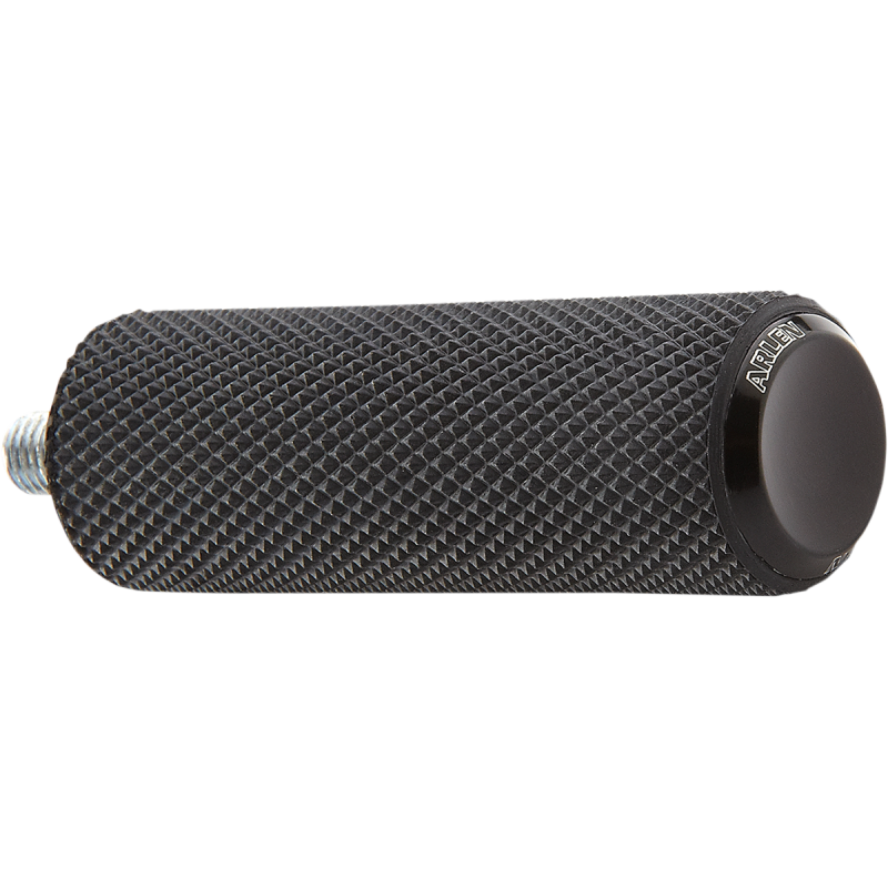 BRAKE/SHIFT PEG KNURLED RUBBER BLK