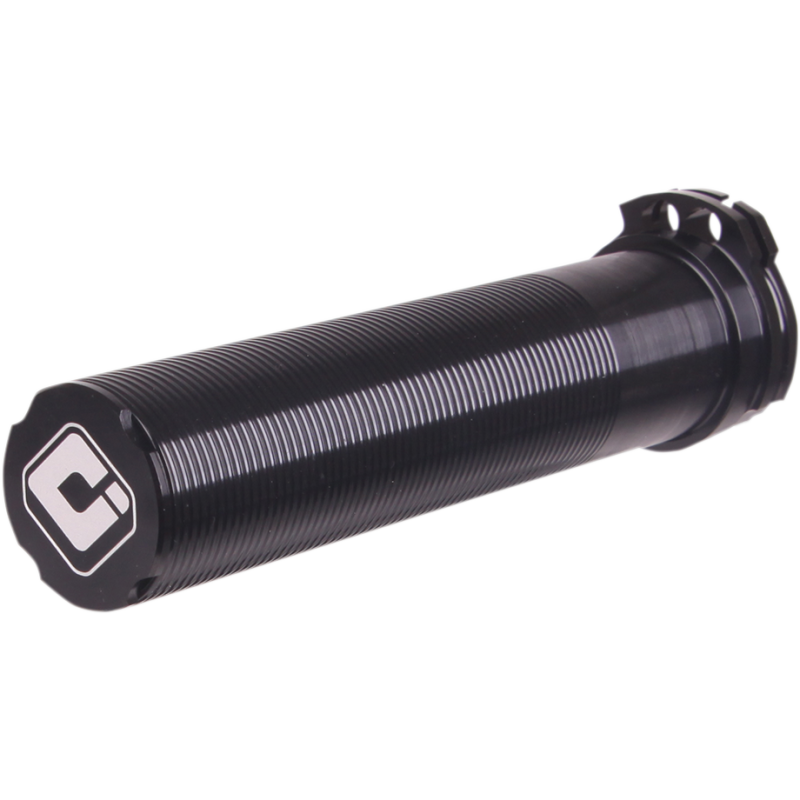 FUSION THR TUBE VTWIN 08+ CBL BLK