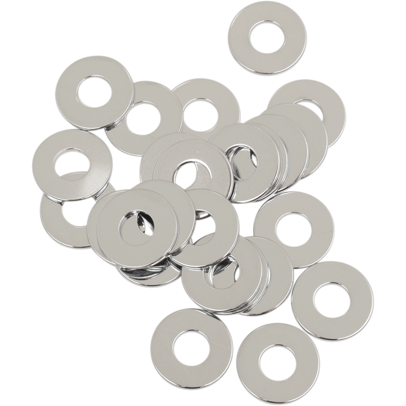 FLAT WASHERS CHRM 5/16 USS(25)CY-CHROME