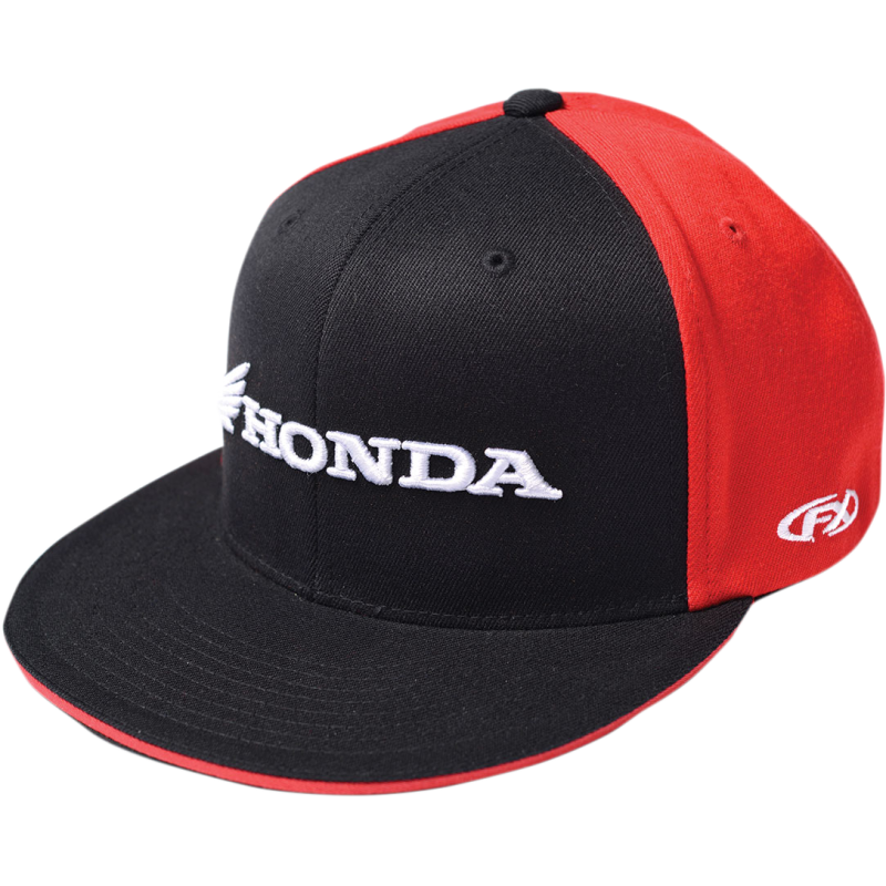 HAT HONDA HORZ BK/RD L/XL