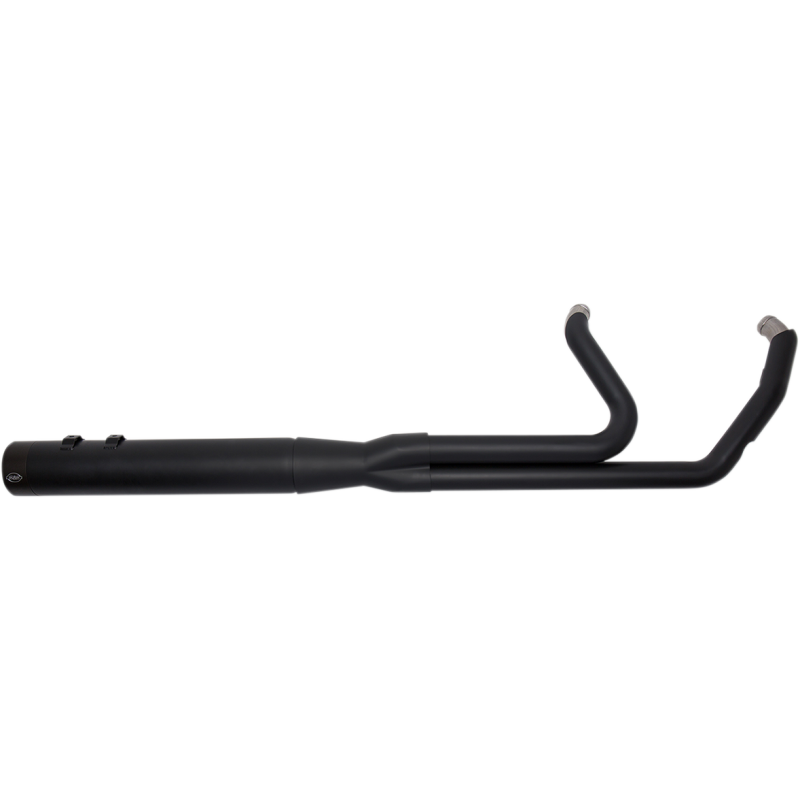 S/WINDER EXHAUST 2:1 BLK FLHT 17-19
