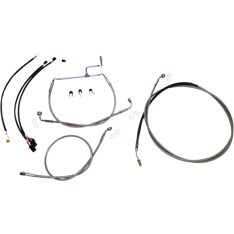 Control Cable Kit - XR - Stainless Steel/Chrome