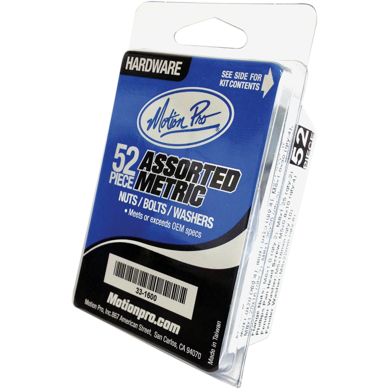 52 PIECE METRIC HARDWARE KIT