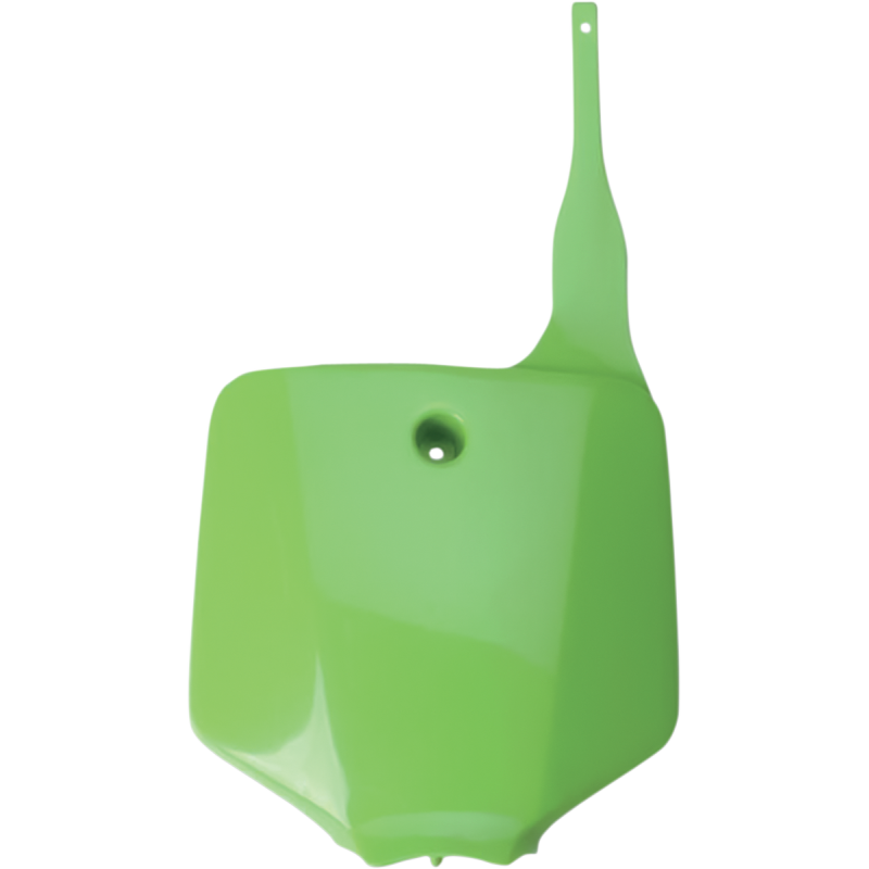KX65/KLX110 1-13/1-09 FRT # PLATE KX GRN