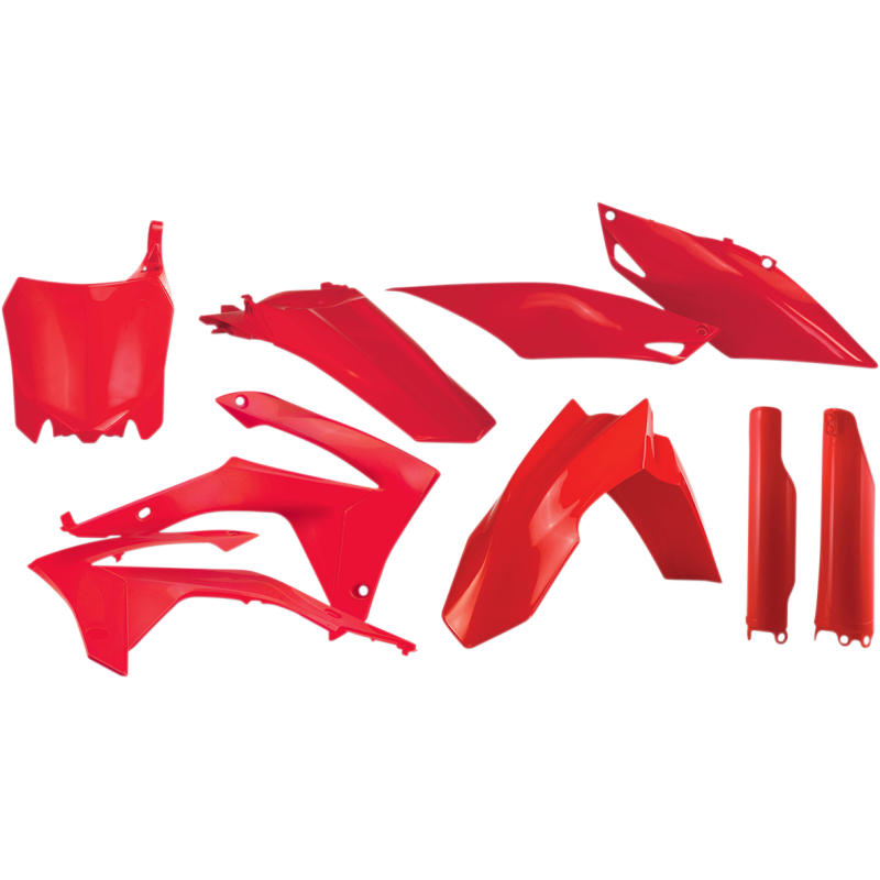 Plastic Kit- FULL CRF250R:14-17, CRF450R:13-16 RED