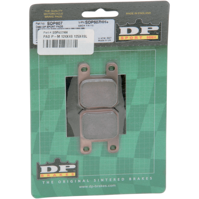 SDP607HH SPORT HH COMPOUND BRAKE PAD SET