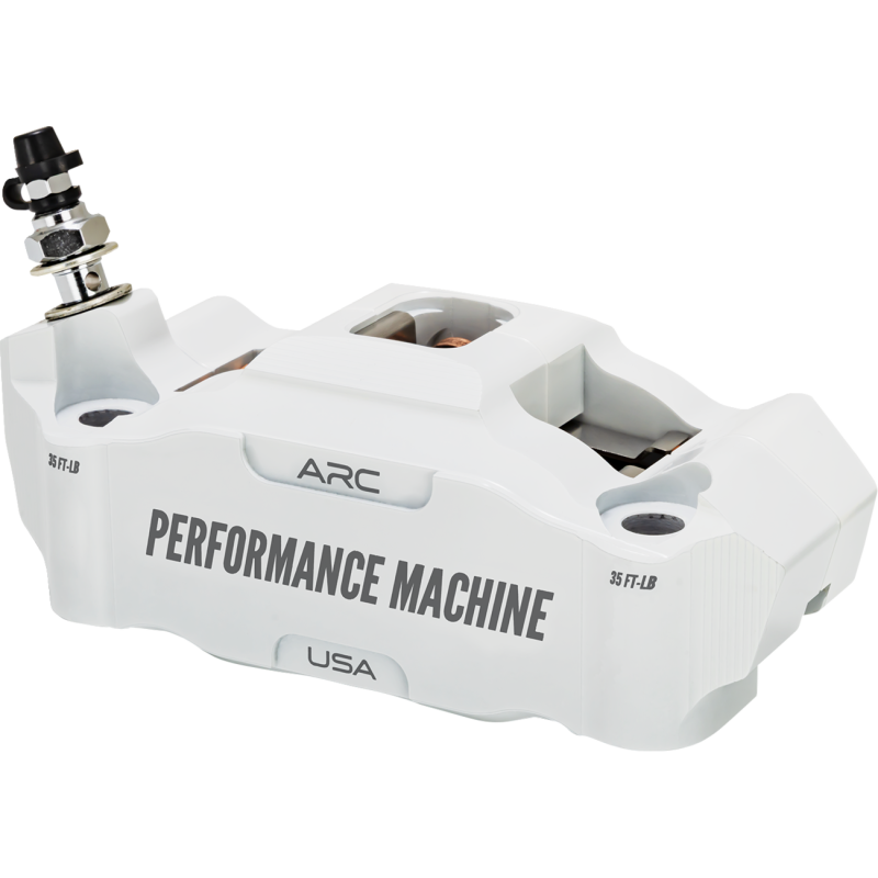 125 X 4, RACE SERIES RADIAL MOUNT CALIPER, LEFT-WHT