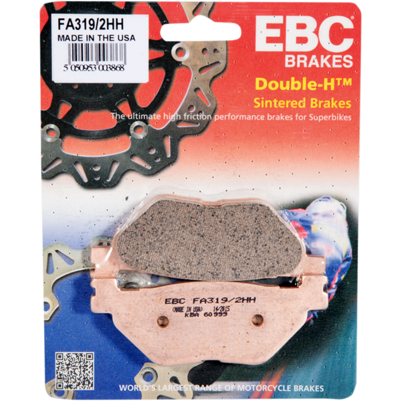 FA319/2HH DOUBLE H SERIES BRAKE PAD SET