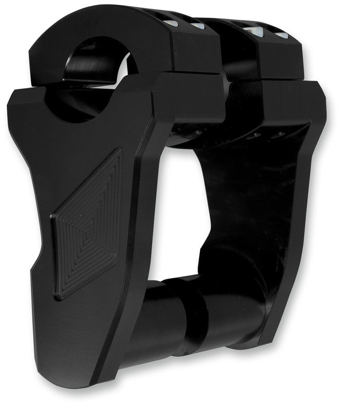 Patriot Series Pivoting Handlebar Risers - 3" - Black