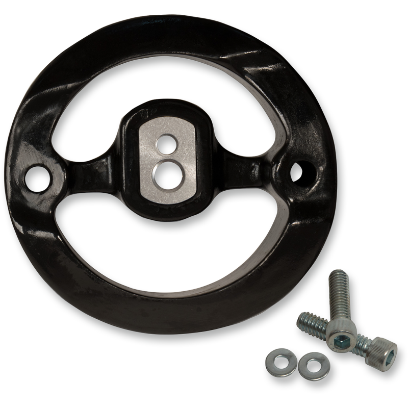 17-18  M8 FLHT ADAPTER BACK PLT F/ OEM COVER