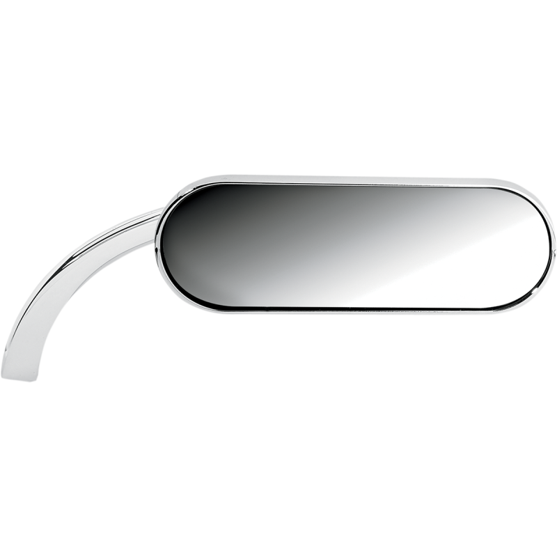 MINI OVAL DIE CAST MIRROR LEFT CHR (EA)