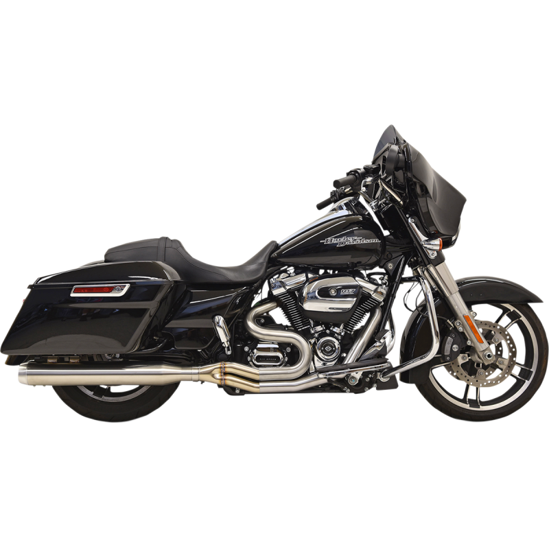 17-UP FL EXHAUST 2:1 SS STRGHT CAN