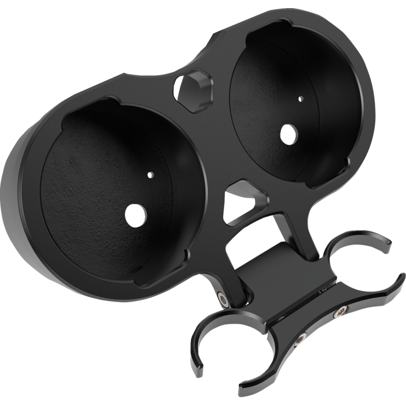 GAUGE MOUNT T-BAR DUAL 1.25" BLACK
