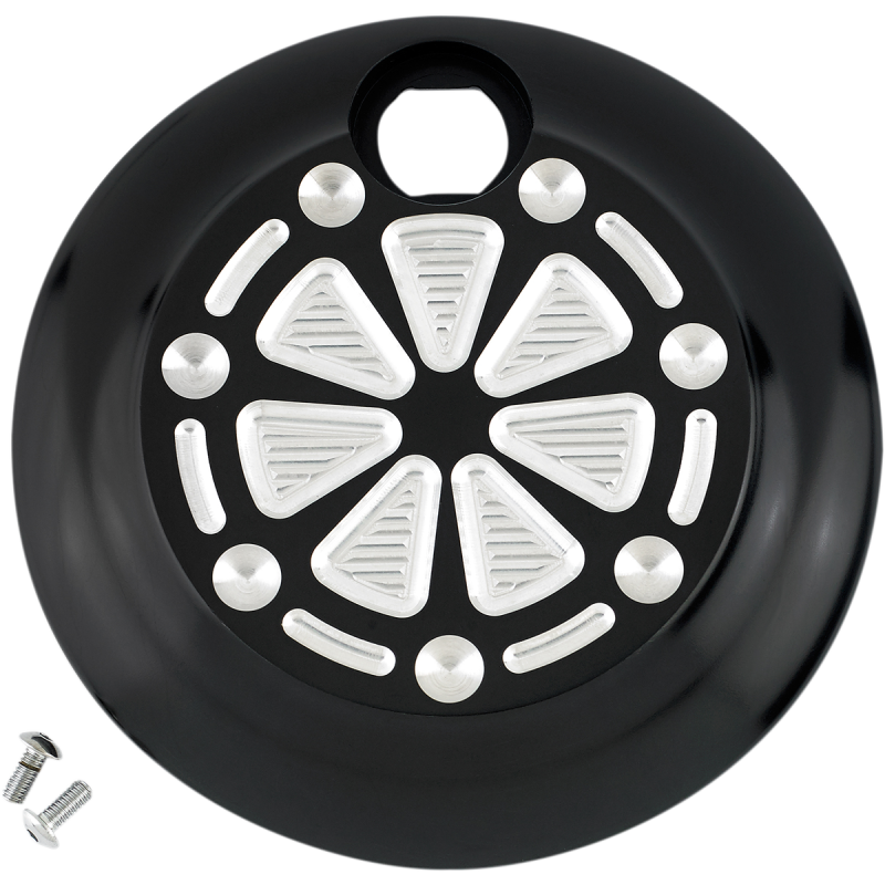 08-UP FUEL DOOR TECHNO BLK/SIL