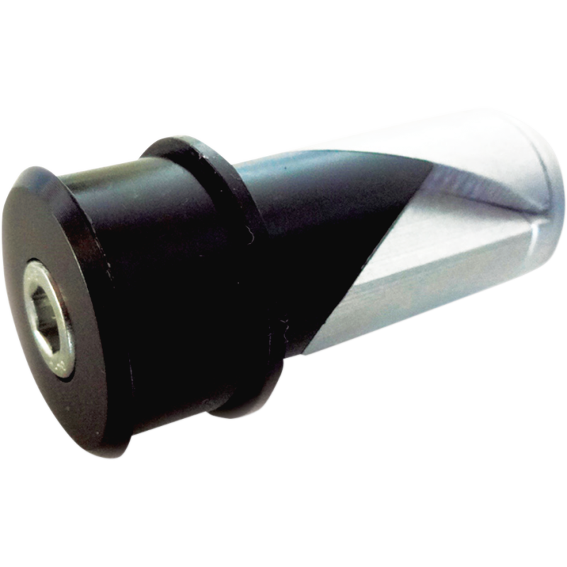 BAR END ADAPTER 1" BLACK