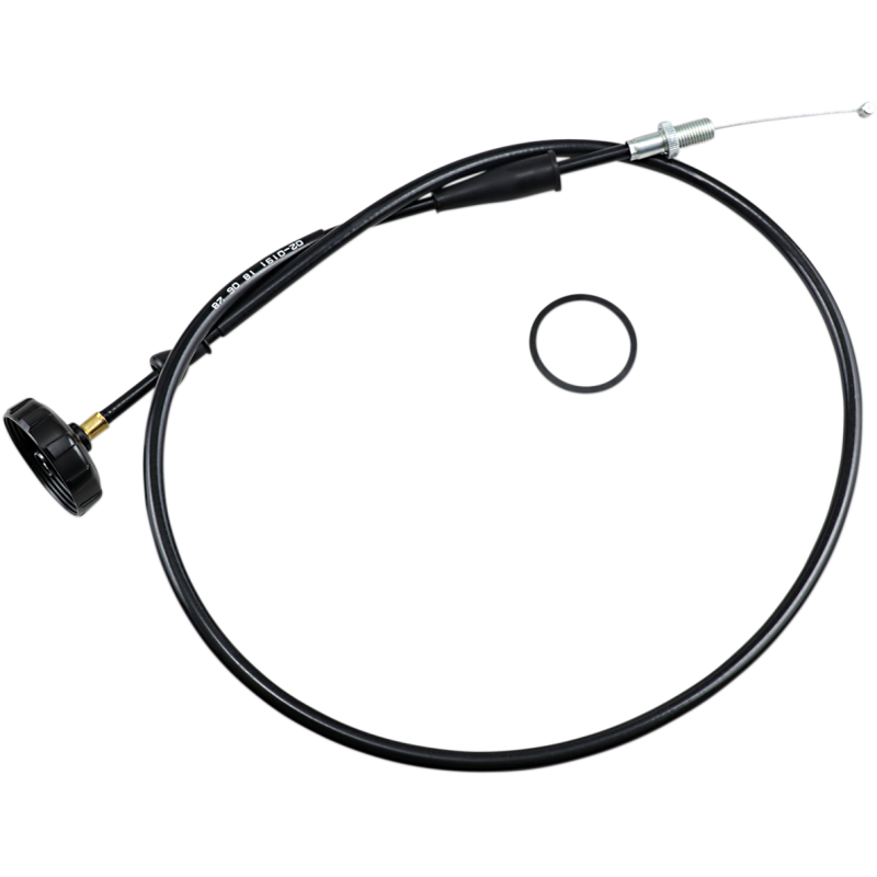 THROTTLE CABLE BLACK VINYL