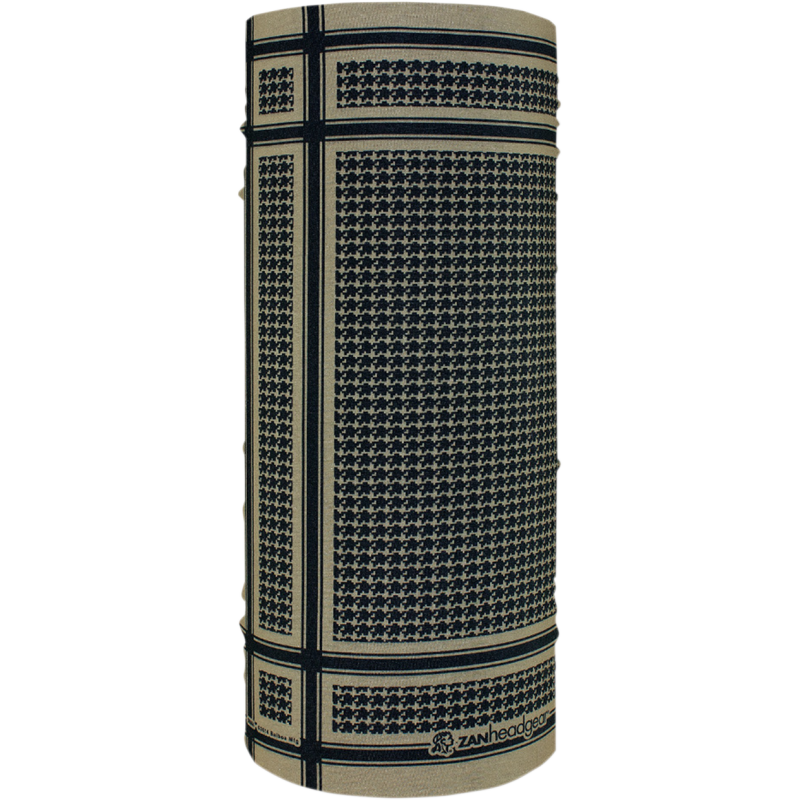 MOTLEY TUBE POLY HOUNDSTOOTH COYOTE TAN