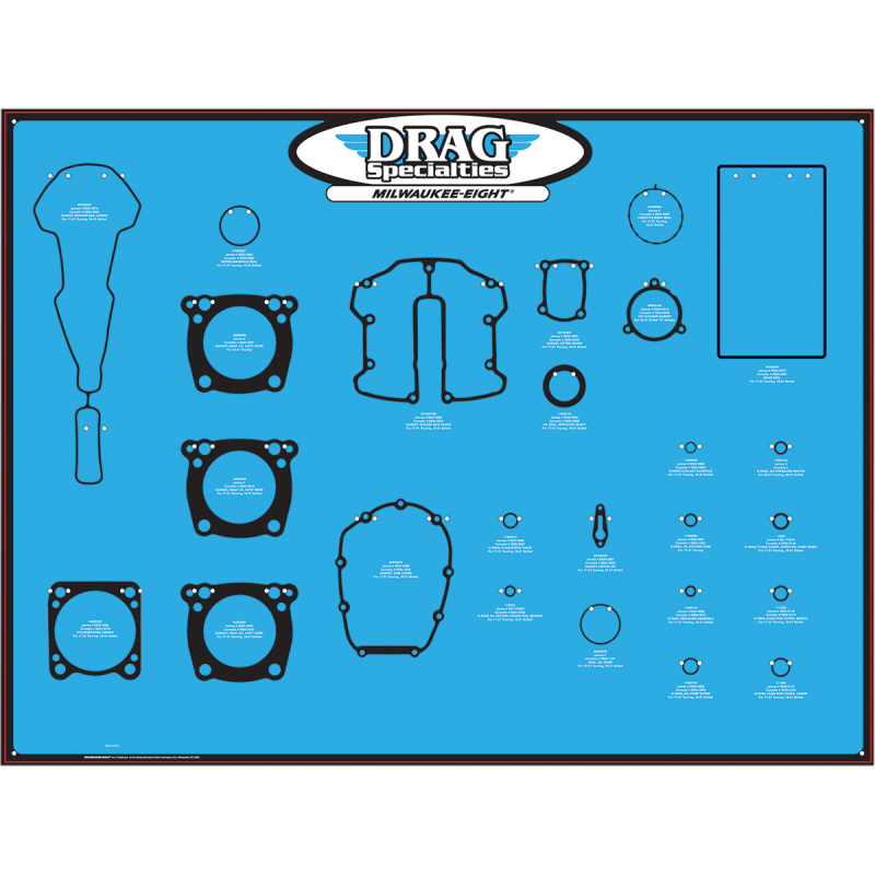 DISPLAY BRD GASKET 17+M8