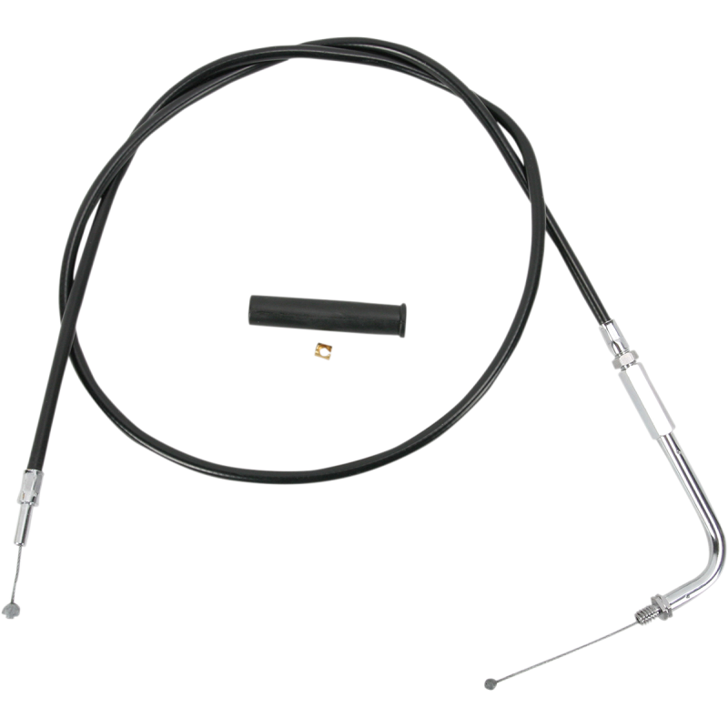 81-89 39.5" BLACL THROTTLE CABLE