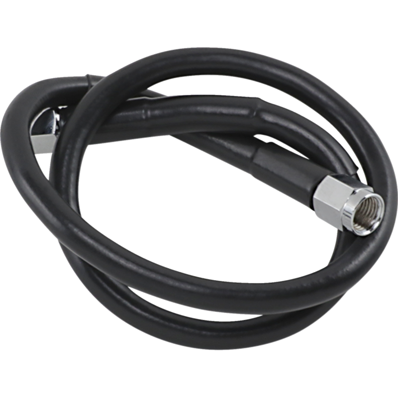 BLACK S/S BRAKE LINE 23"