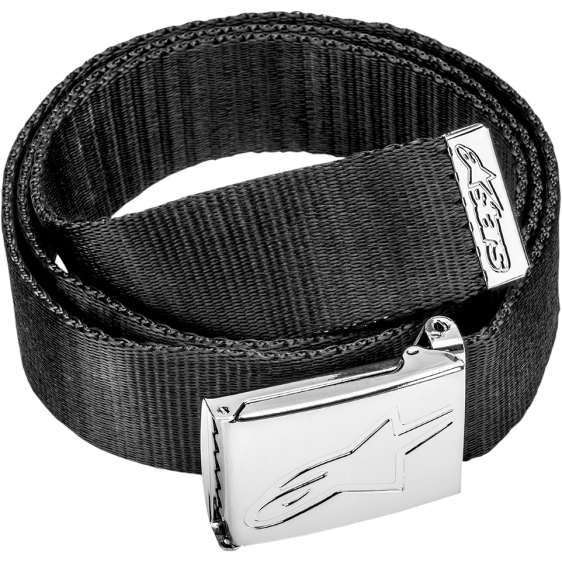 BELT AGELESS WEB BK/CHR