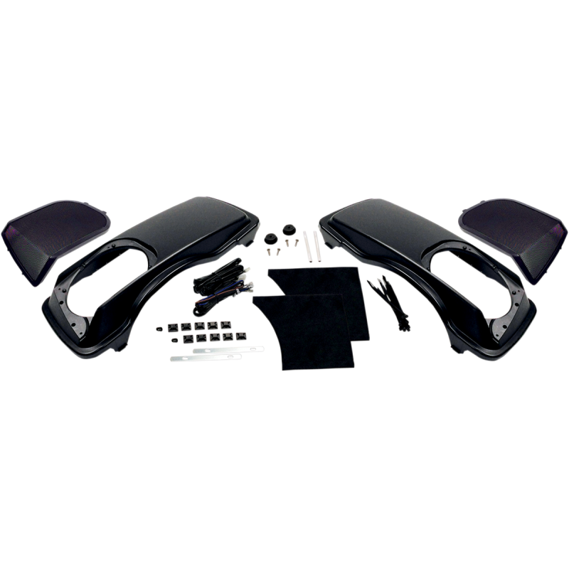 REPLACEMENT 6X9" SADDLEBAG LIDS WITHOUT SPEAKERS FOR 98-13