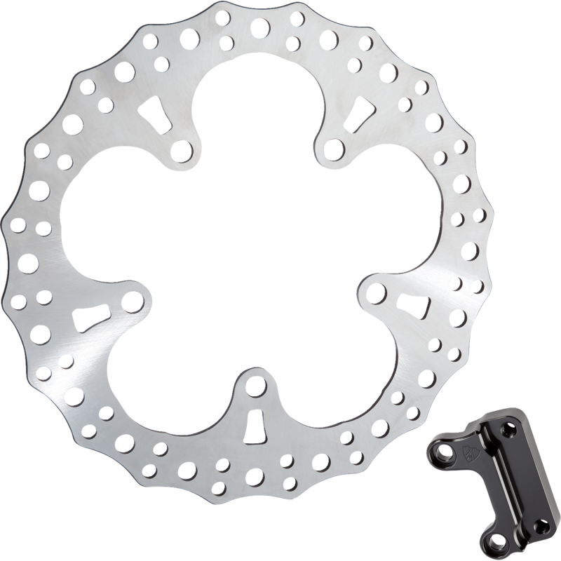ROTOR JAGGED 13" RH FRONT