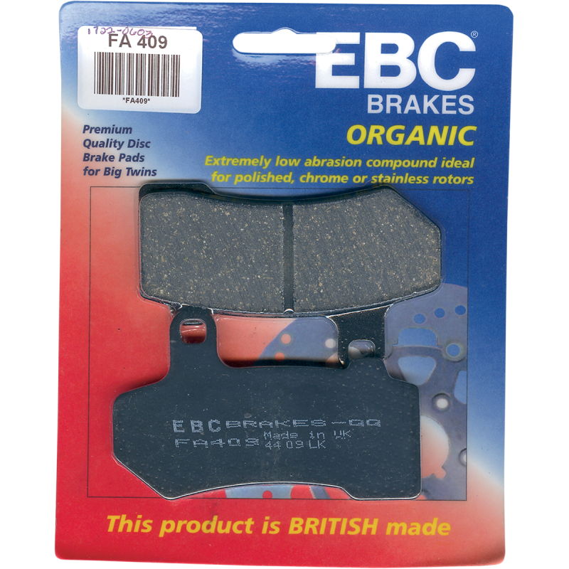 FA409 KEVLAR BRAKE PAD SET