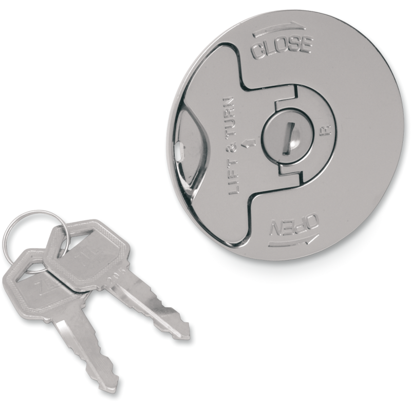 FLUSH MNT GAS CAP LOCKING VENTED (EA)