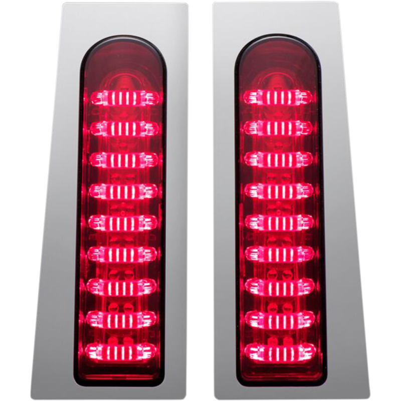 14-19 FLHT PROBEAM FILLERZ S/B LED LIGHT RD/CH PR