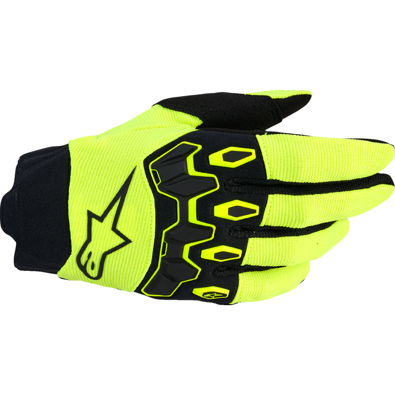 GLOVES MX FULL BORE V2 YL/FLUO/BLK 2X