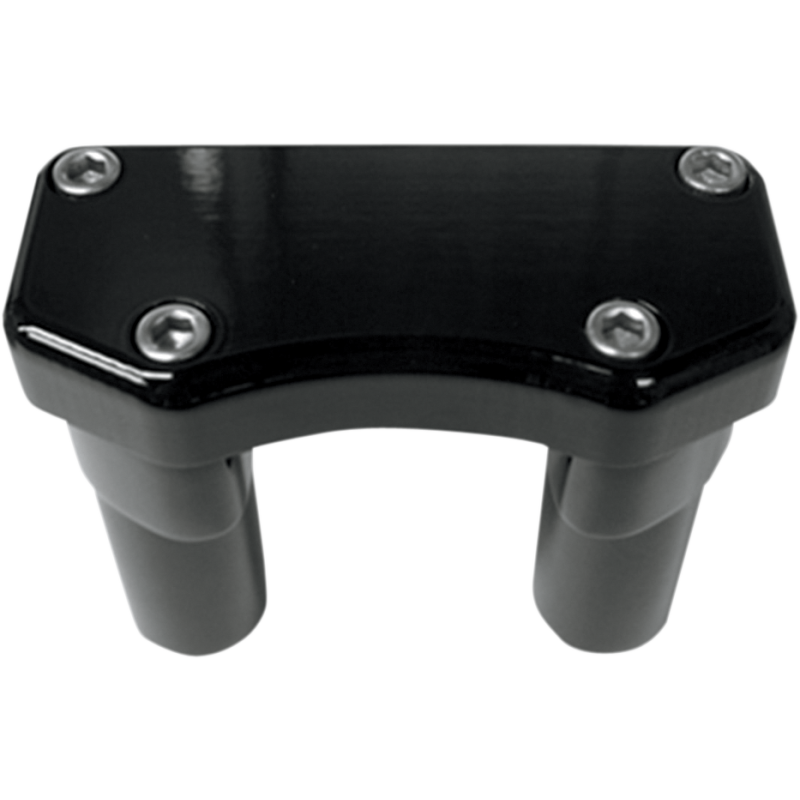 RISER BUFF W/CLAMP 3" BLK