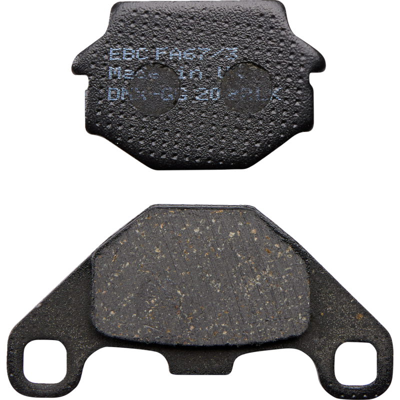 FA67/3 ORGANIC SERIES BRAKE PAD SET EBC