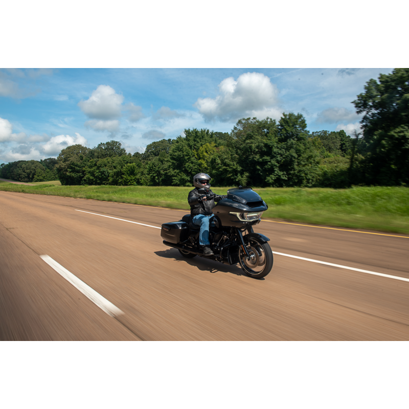 Spoiler Windshield - 3" - Dark Black Smoke - FLTR