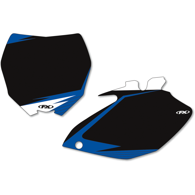 14-17 YZ250F/450F PRE-CUT # PLATE BLK