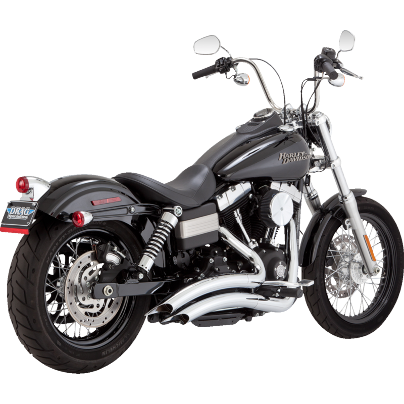12-17 DYN EXHAUST BIG RADIUS CHR PCX