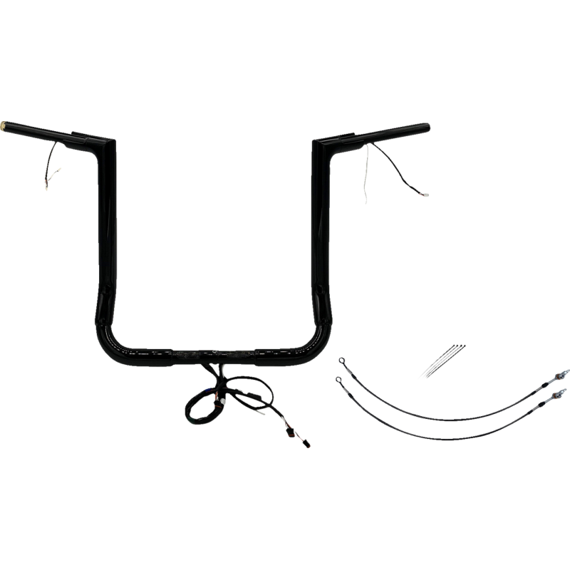 Handlebar Kit - Flat Top - 16" - Black
