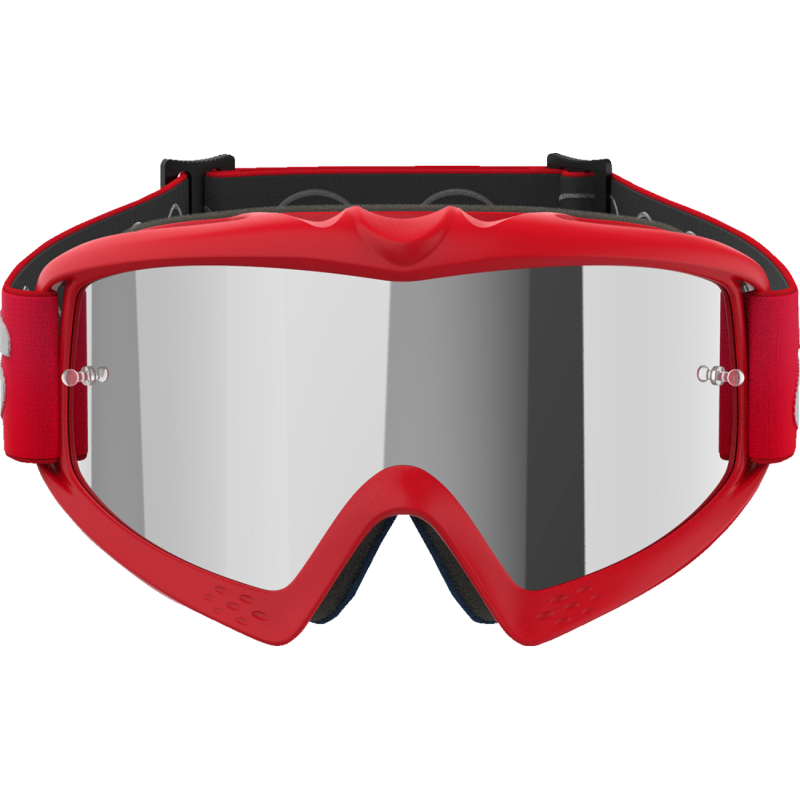 GOGGLE YTH VISION BLAZE RED/MIR SIL
