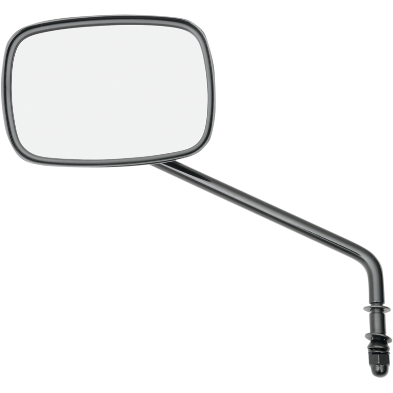 MIRROR PLN L-RDR STEM BLK EA