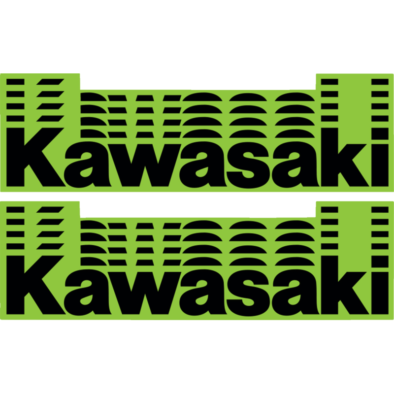 DCOR 6" KAW DECAL 10PK
