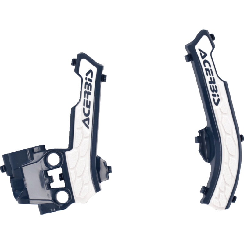 Frame Guards- X-GRIP GasGas MC50:21-23, MC-E5:21-23,  blue/w