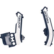 Frame Guards- X-GRIP GasGas MC50:21-23, MC-E5:21-23,  blue/w