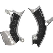 FRAME GUARDS X GRIP YZ450F SIL/BLK