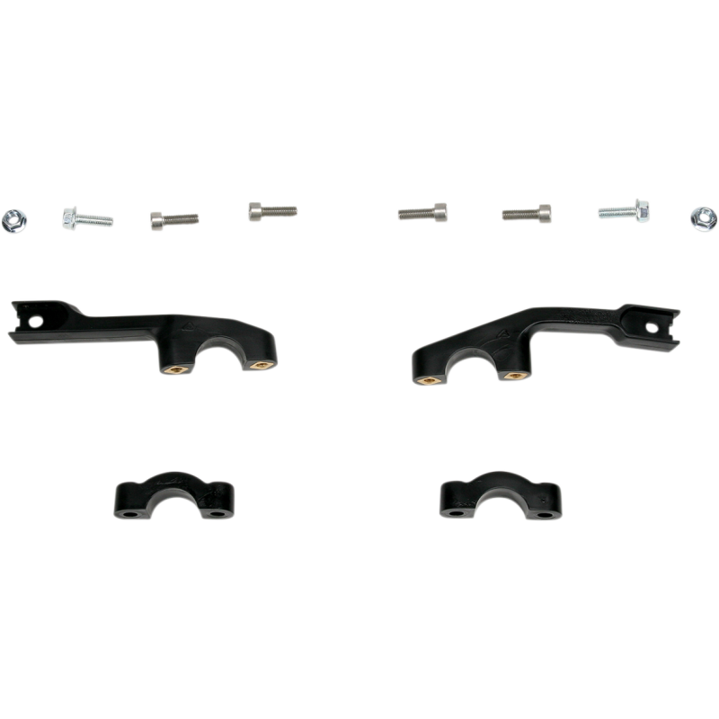 HANDGUARD- VENTED UNIKO MNT PLASTIC BLK